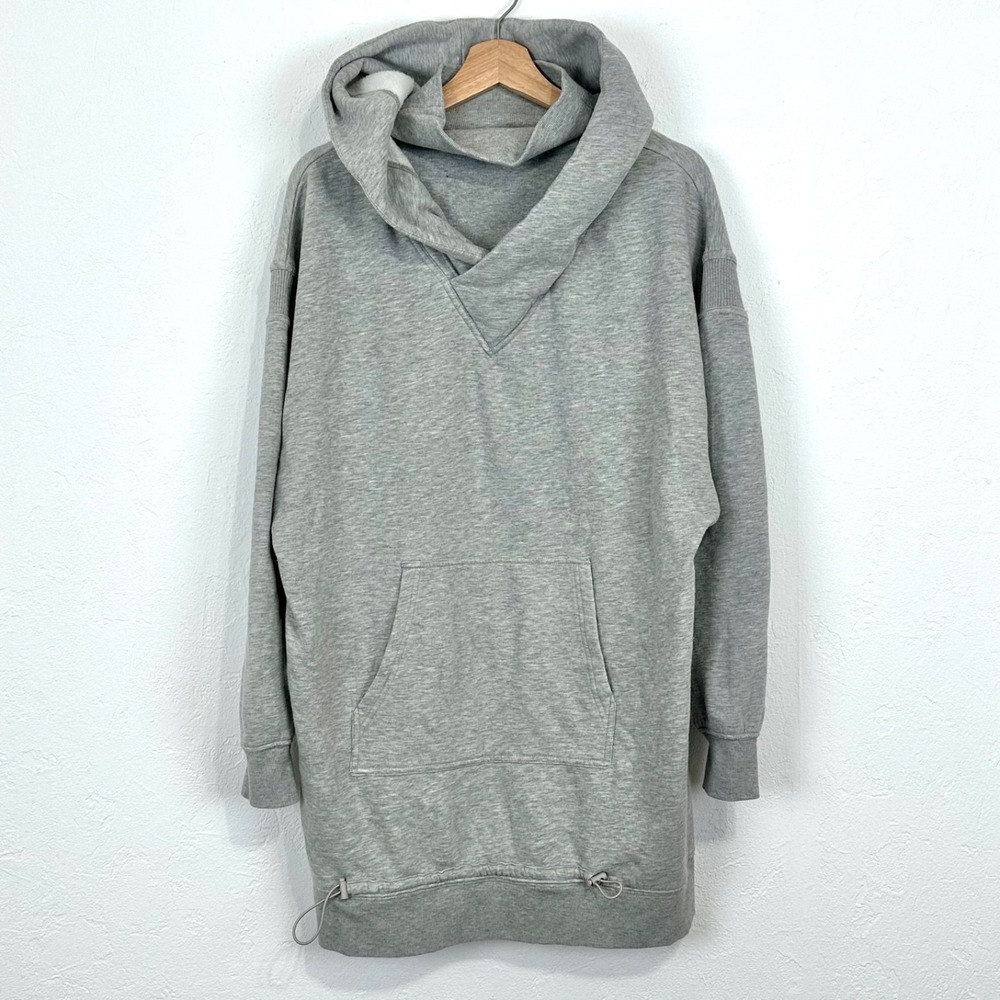 Daily Practice by Anthropologie Hooded Mini Dress Size Medium Oversized Cozy